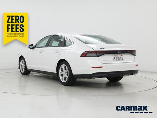 White 2023 Honda Accord LX