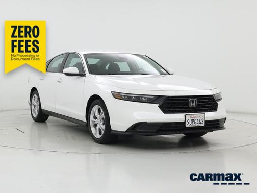 White 2023 Honda Accord LX