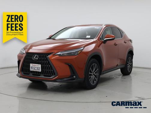 Orange 2023 Lexus NX 350