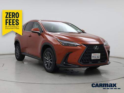 Orange 2023 Lexus NX 350