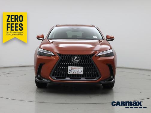 Orange 2023 Lexus NX 350