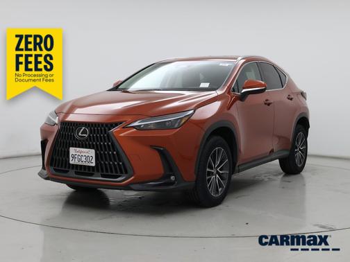 Orange 2023 Lexus NX 350