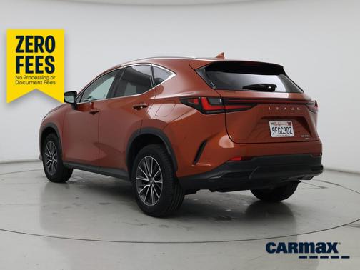 Orange 2023 Lexus NX 350