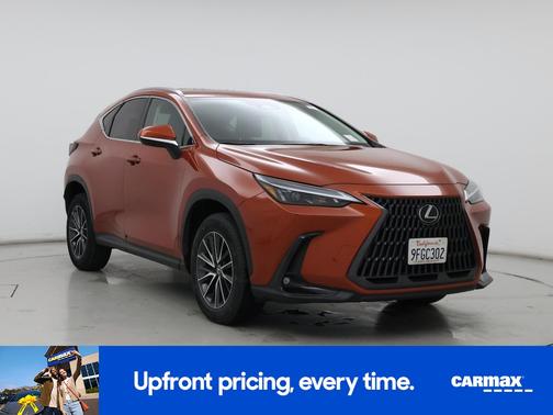 Orange 2023 Lexus NX 350