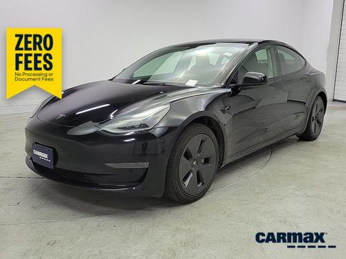 Black 2023 Tesla Model 3