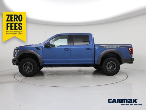 Blue 2019 Ford F-150 Raptor