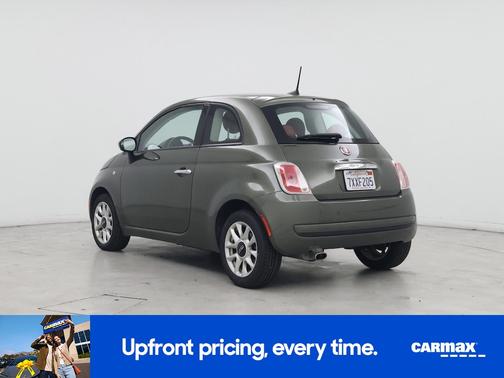 Green 2017 FIAT 500 Pop