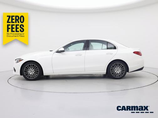 White 2023 Mercedes-Benz C-Class
