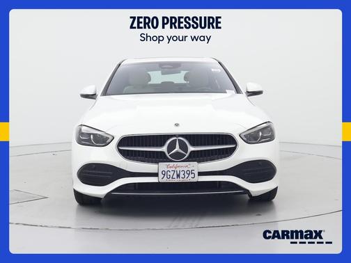 White 2023 Mercedes-Benz C-Class