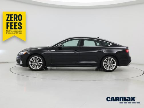 Black 2023 Audi A5 Sportback Premium