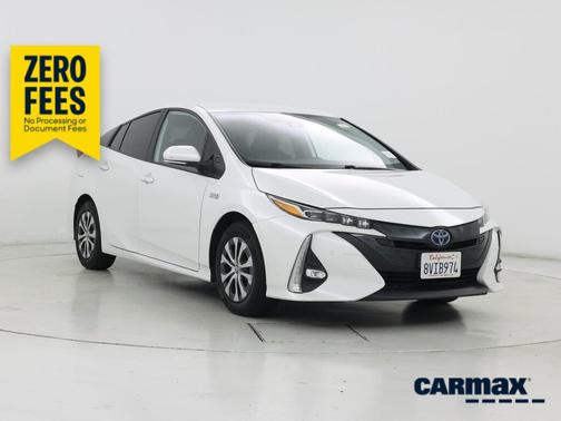 White 2021 Toyota Prius Prime Limited