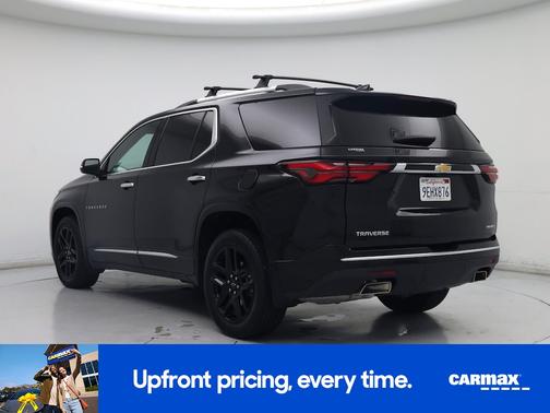 Black 2023 Chevrolet Traverse Premier
