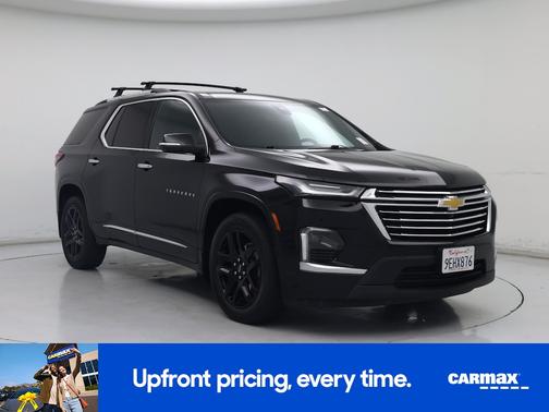 Black 2023 Chevrolet Traverse Premier