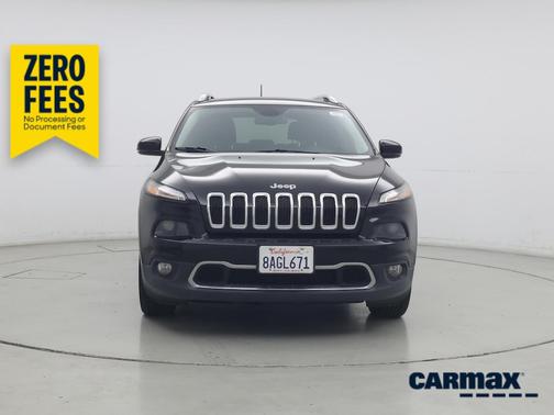 Black 2018 Jeep Cherokee Limited