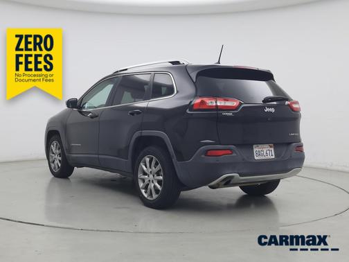Black 2018 Jeep Cherokee Limited