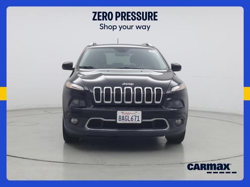 Black 2018 Jeep Cherokee Limited