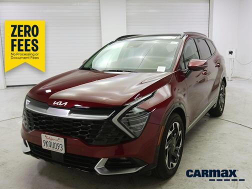Burgundy 2024 Kia Sportage SX Prestige