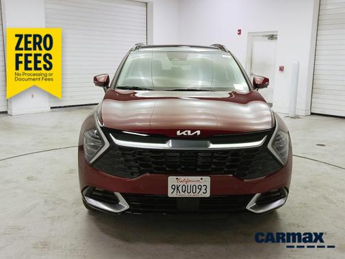 Burgundy 2024 Kia Sportage SX Prestige