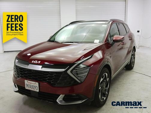Burgundy 2024 Kia Sportage SX Prestige