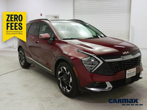 Burgundy 2024 Kia Sportage SX Prestige