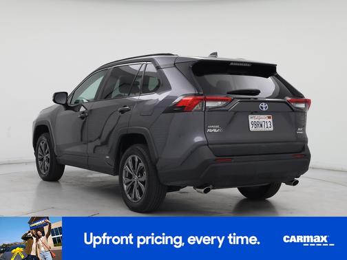 Gray 2022 Toyota RAV4 Hybrid XLE Premium