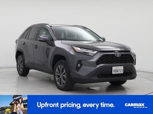 Gray 2022 Toyota RAV4 Hybrid XLE Premium