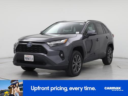 Gray 2022 Toyota RAV4 Hybrid XLE Premium