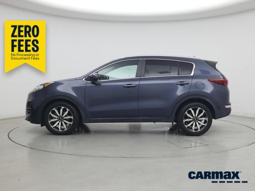 Blue 2017 Kia Sportage EX