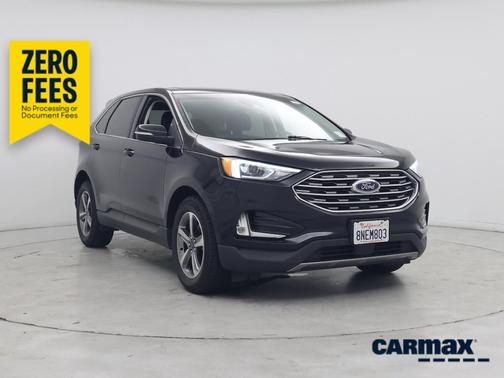 Black 2019 Ford Edge SEL