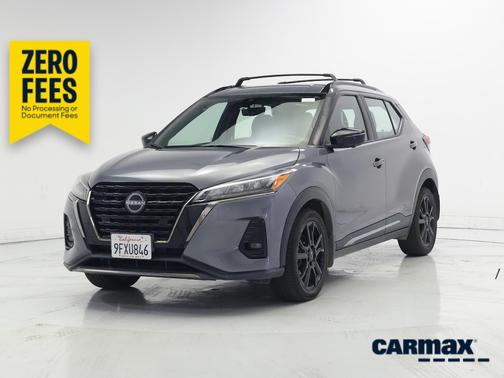 Gray 2023 Nissan Kicks SR