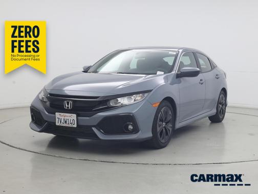 Gray 2017 Honda Civic EX
