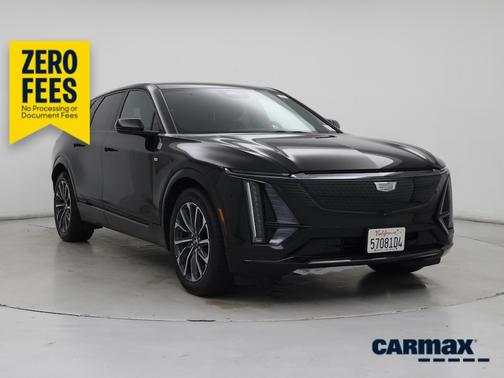 Black 2025 Cadillac LYRIQ Sport 1