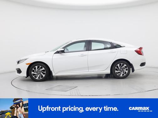 White 2016 Honda Civic EX