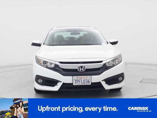 White 2016 Honda Civic EX