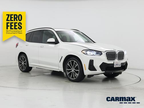 White 2022 BMW X3 sDrive30i