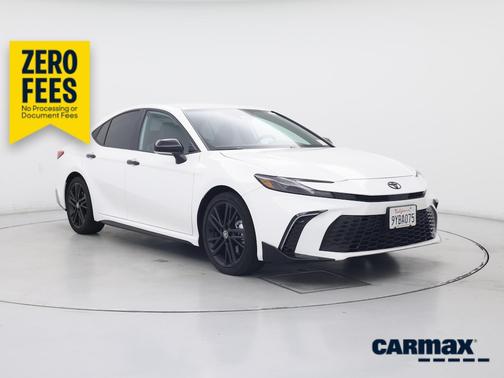 White 2026 Toyota Camry Nightshade