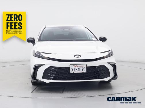 White 2026 Toyota Camry Nightshade