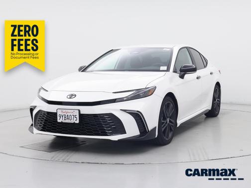 White 2026 Toyota Camry Nightshade
