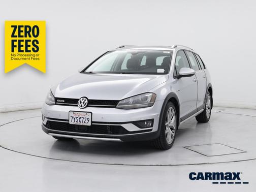 Gray 2017 Volkswagen Golf Alltrack SEL