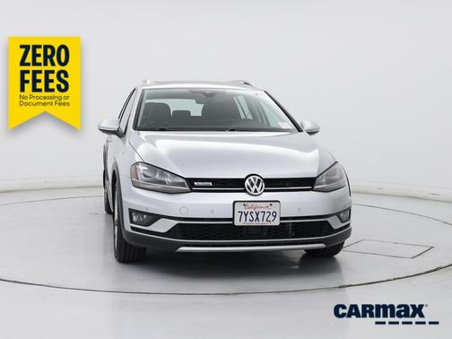 Gray 2017 Volkswagen Golf Alltrack SEL