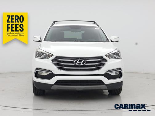 White 2018 Hyundai Santa Fe Sport