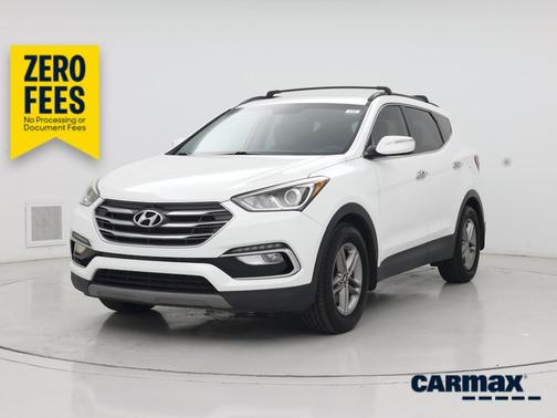 White 2018 Hyundai Santa Fe Sport