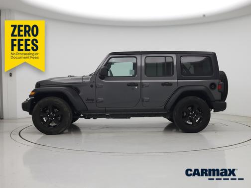 Gray 2022 Jeep Wrangler Unlimited Sport