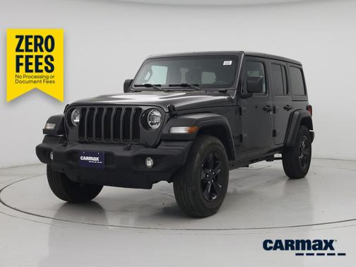 Gray 2022 Jeep Wrangler Unlimited Sport