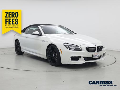 White 2018 BMW 640 I