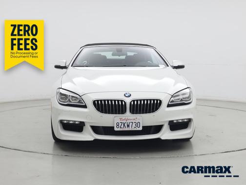 White 2018 BMW 640 I
