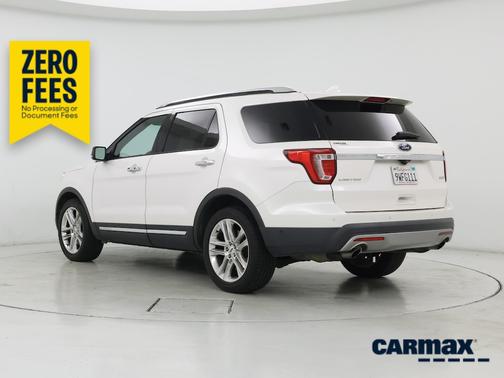 White 2017 Ford Explorer Limited