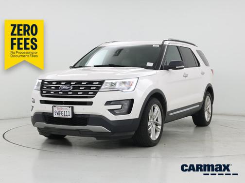 White 2017 Ford Explorer Limited