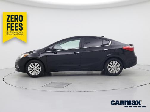 Black 2014 Kia Forte EX