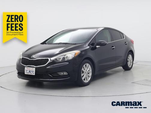 Black 2014 Kia Forte EX